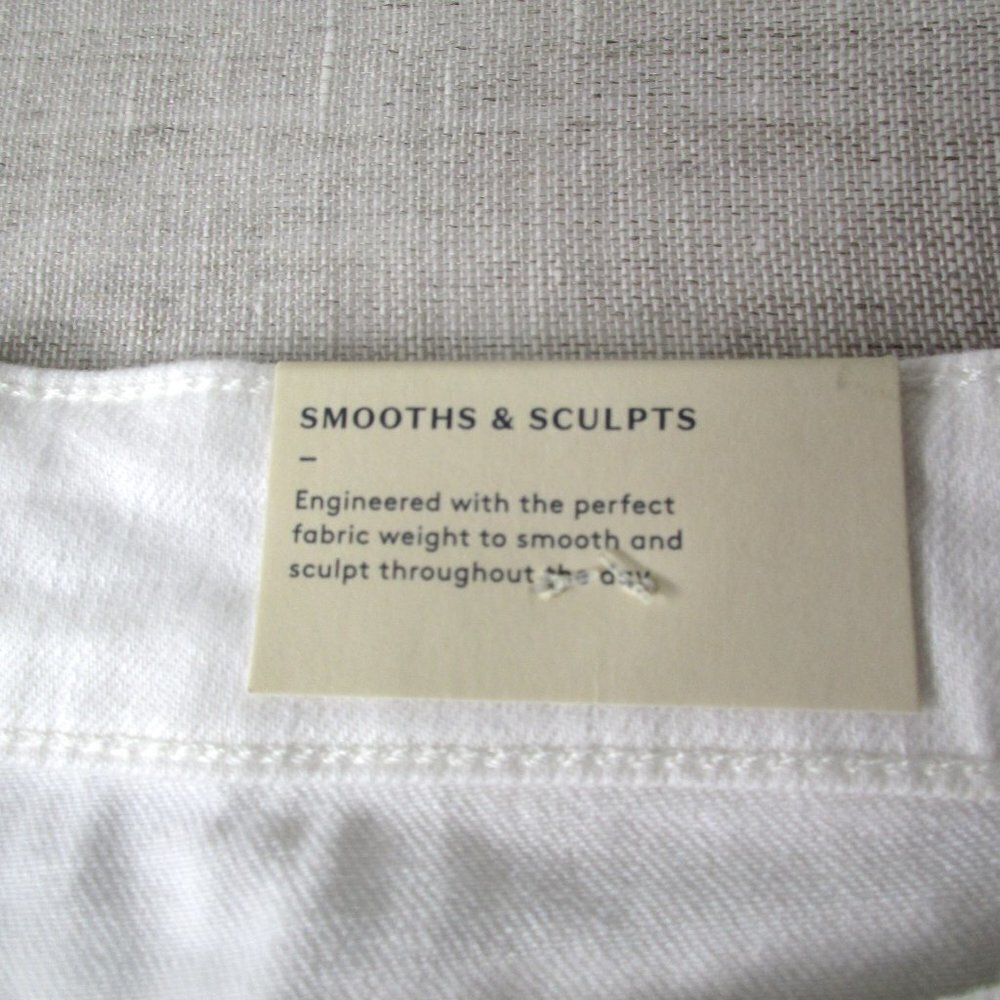 Universal Thread‎ Denim Short Womens 20W White High Rise Cotton Blend 5-Pockets
